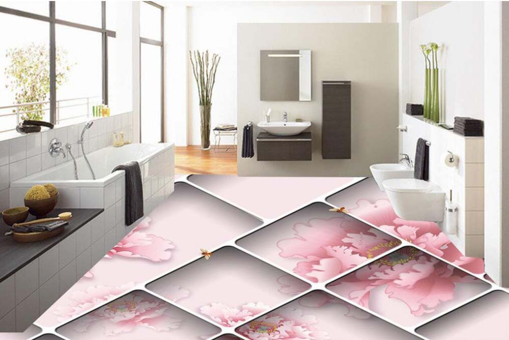 3d-Floral-Epoxy-Flooring.jpg 3d Floral Epoxy Flooring - Image 1