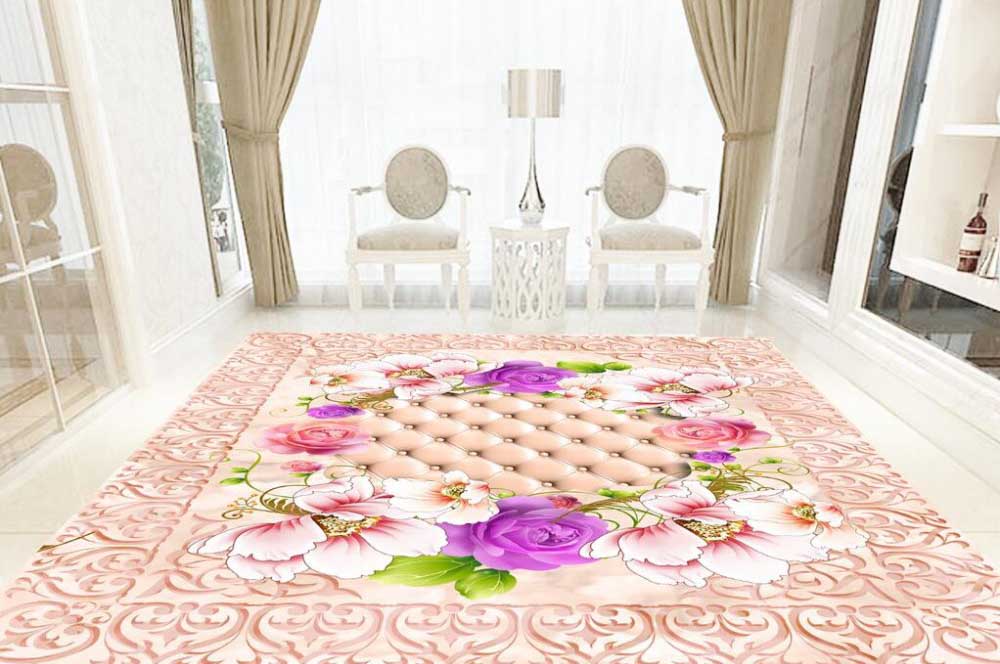 3d-Pink-Flower-Epoxy-Floor.jpg 3d Pink Flower Epoxy Floor - Image 1