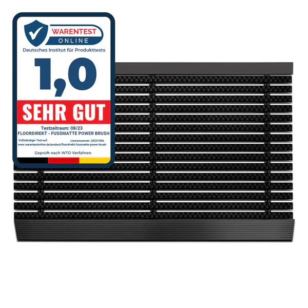 Scraper Door Mat Power Brush Scraper Door Mat | Power Brush | High Performance Brushes - Image 1