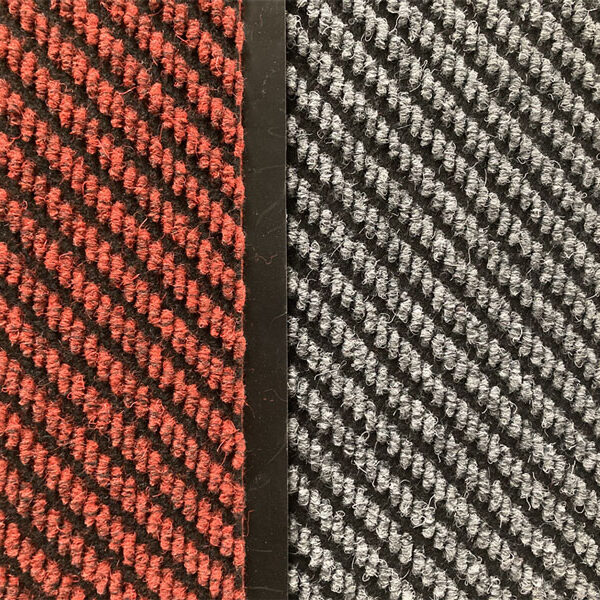 Needle Punched Jacquard Fabric PVC Doormat