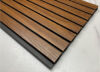 FP-232 Walnut Fluted Panel Black Line