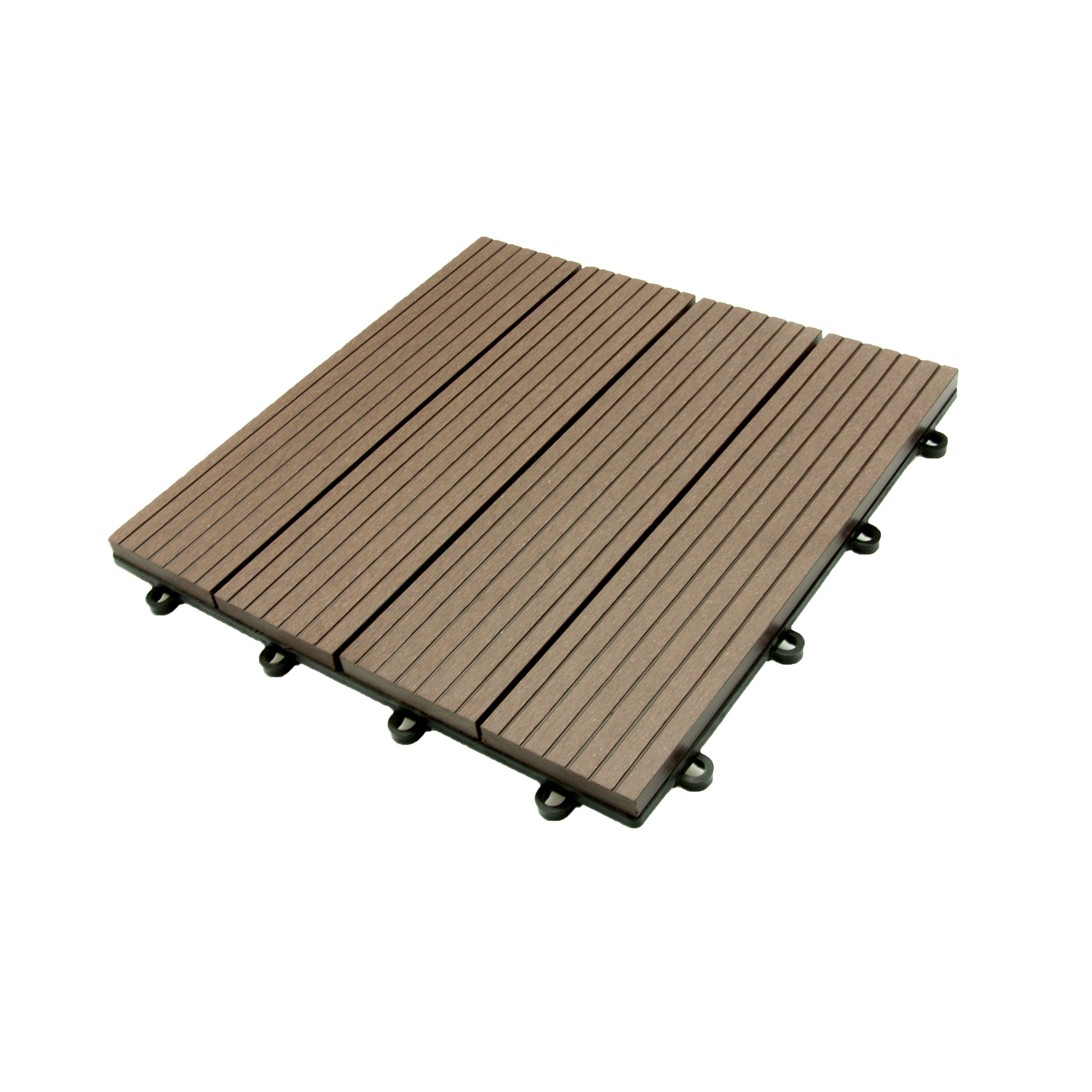 WPC-Decking-Dark-Chocolate-Deck-Tiles-for-Outdoor.jpg WPC Decking Dark Chocolate - Deck Tiles for Outdoor - Image 1